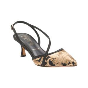 SOMETHING BLEU Made In Italy Seveyn Slingback Heels